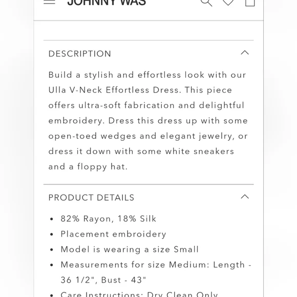 NWT Ulla Effortless Velvet Dress Size S - Picture 7 of 11